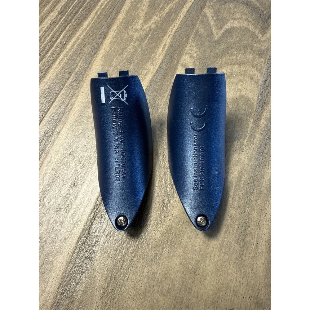 VTG 2005 Hasbro Bop‎ It Blast Replacement Battery Cover Set Pair w/ Screws ONLY